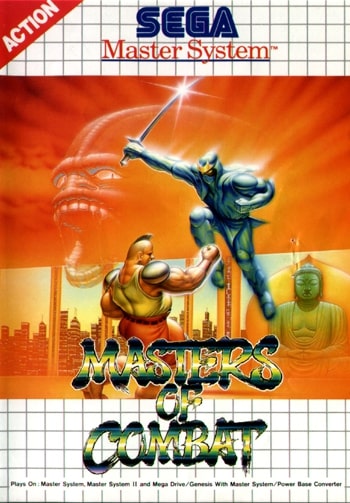 Cover Masters of Combat for Master System II